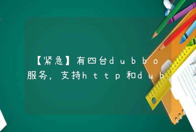 【紧急】有四台dubbo服务，支持http和dubbo协议，完成相同的功能最近总是出现线程池满的问题，请问怎么回事？,第1张