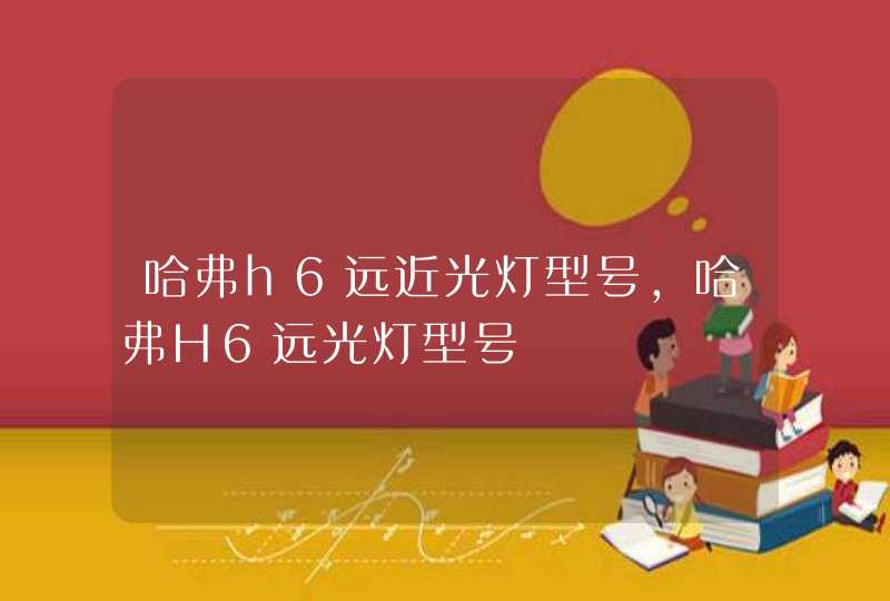 哈弗h6远近光灯型号,哈弗H6远光灯型号,第1张