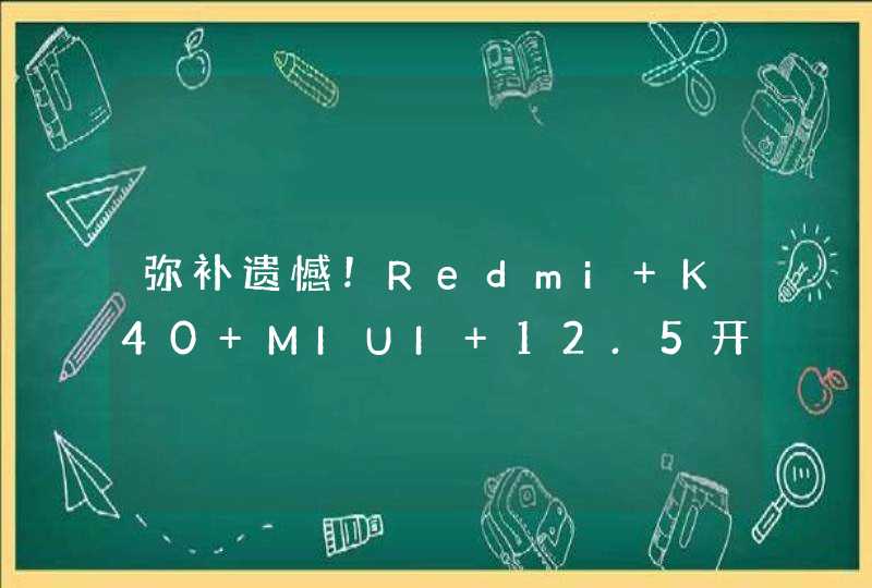 弥补遗憾！Redmi K40 MIUI 12.5开发版支持DC调光,第1张