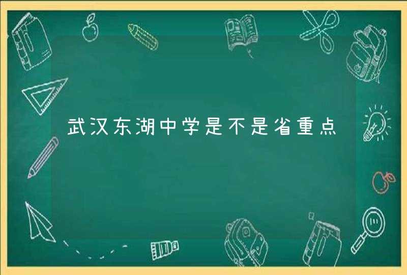 武汉东湖中学是不是省重点,第1张