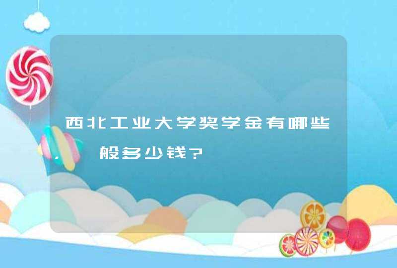 西北工业大学奖学金有哪些，一般多少钱?,第1张