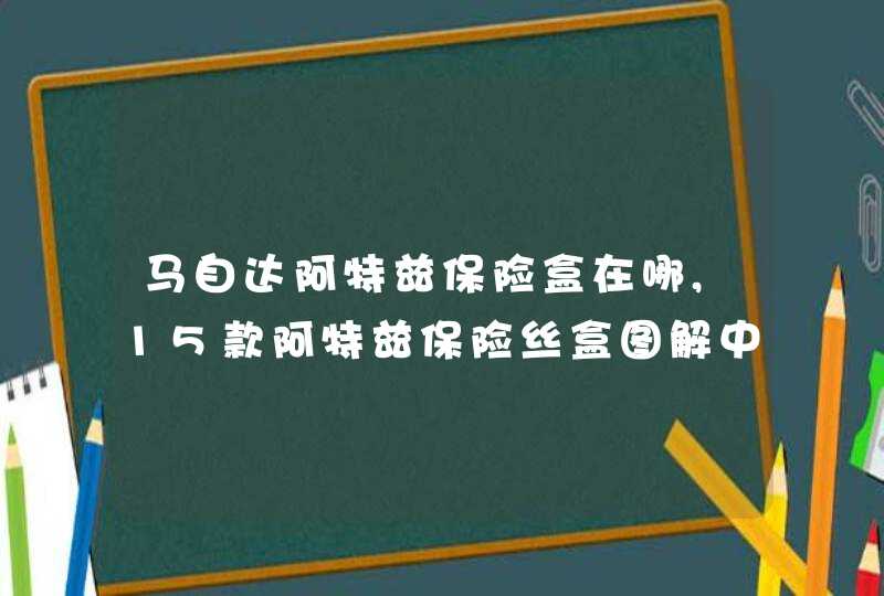 马自达阿特兹保险盒在哪,15款阿特兹保险丝盒图解中文,第1张