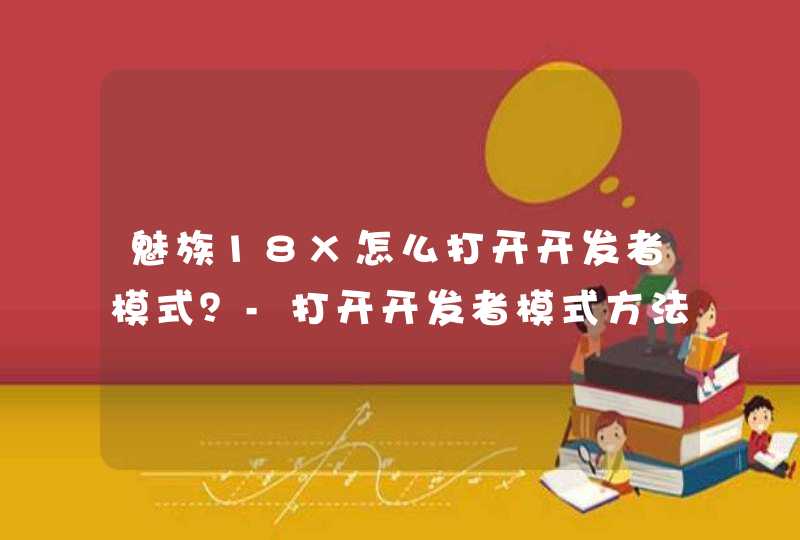 魅族18X怎么打开开发者模式？-打开开发者模式方法,第1张