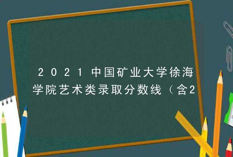 2021中国矿业大学徐海学院艺术类录取分数线（含2019-2020历年）,第1张