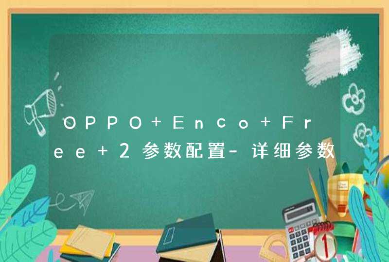 OPPO Enco Free 2参数配置-详细参数评测,第1张