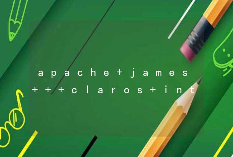 apache james + claros intouch搭建一个邮件系统 ，后台报RSSExcep,第1张