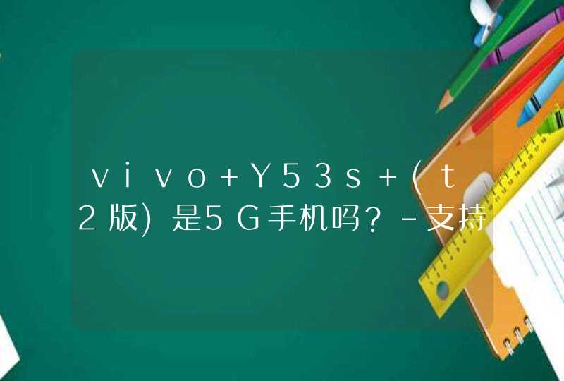 vivo Y53s (t2版)是5G手机吗？-支持5G双卡双待吗？,第1张