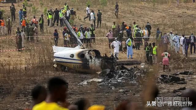 尼日利亚军用飞机坠毁11人全遇难,第3张
