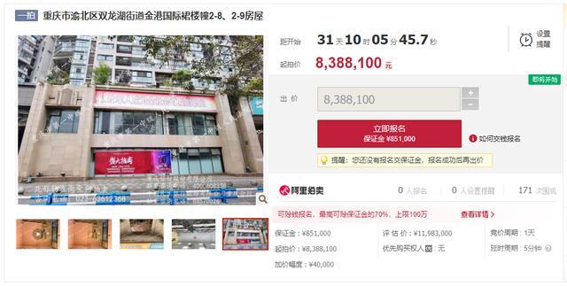重庆市渝中区人民法院拍卖房,第2张