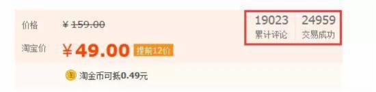 淘宝店铺怎么提高转化,价格、销量和累计评论,第6张