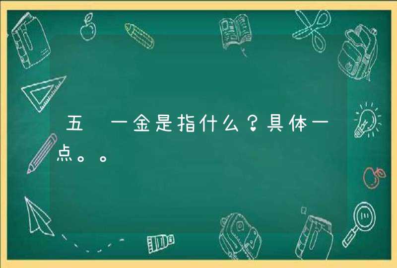 五险一金是指什么？具体一点。。,第1张