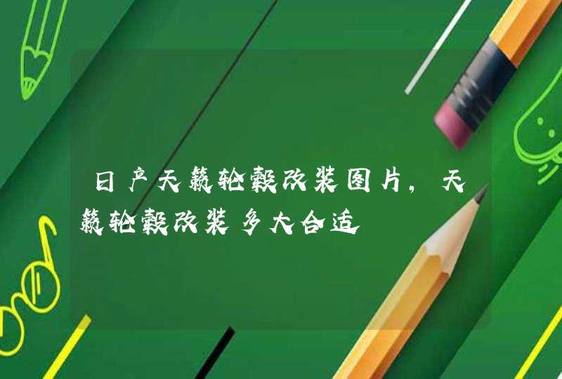 日产天籁轮毂改装图片，天籁轮毂改装多大合适,第1张