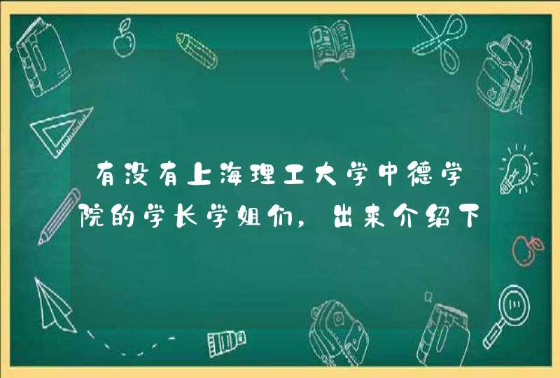 有没有上海理工大学中德学院的学长学姐们，出来介绍下这个学院的优缺点，以及是否权威，值得去吗？,第1张