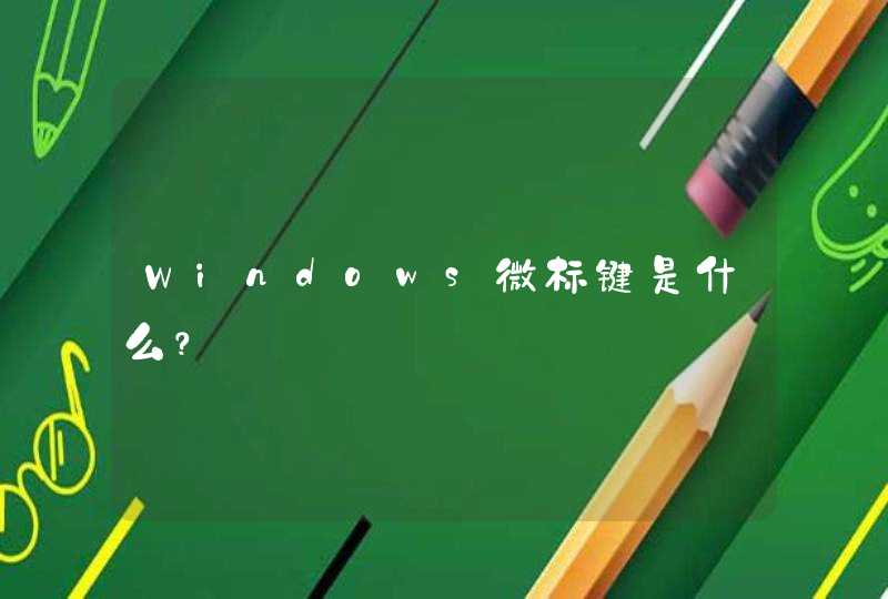 Windows微标键是什么？,第1张