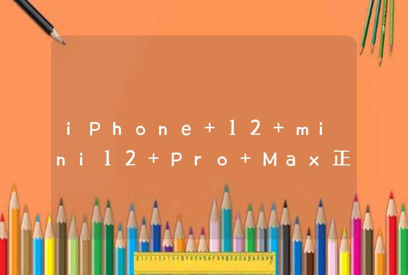 iPhone 12 mini12 Pro Max正式开启预购 5499起买吗？,第1张