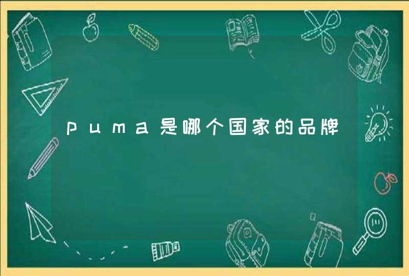 puma是哪个国家的品牌,第1张