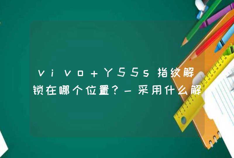 vivo Y55s指纹解锁在哪个位置？-采用什么解锁方式？,第1张