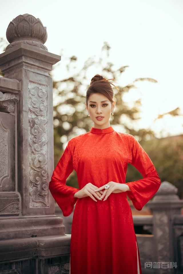 越南环球小姐穿奥黛、与龙共舞，向全世界彰显古代大南帝国的风采,第10张